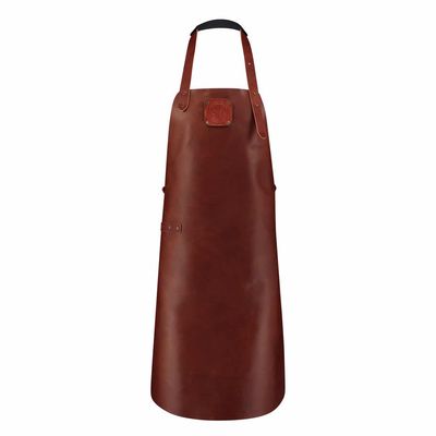 Classic XL Leren schort Cognac  Witloft