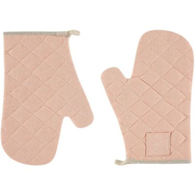 Gants four coton recyclé Salmon lot de 2 