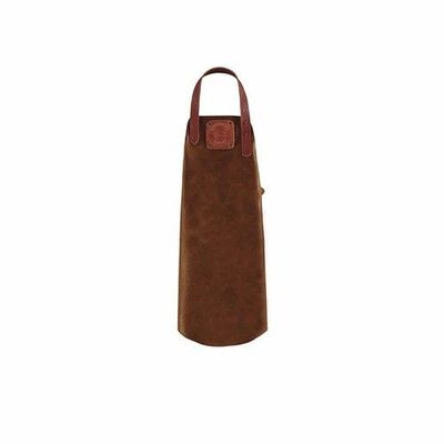 Kids Classic leren schort Cognac  Witloft