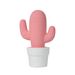 Lucide CACTUS - Tafellamp - Ø 20 cm - E14 - Roze