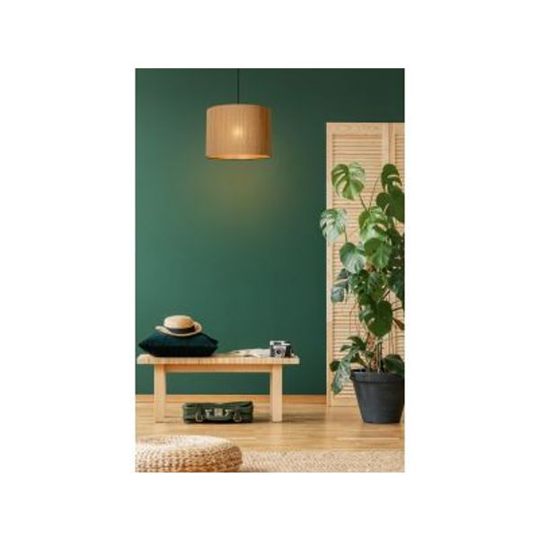 Lucide Magius - Hanglamp - Ø 42 cm - 1xE27 - Licht hout