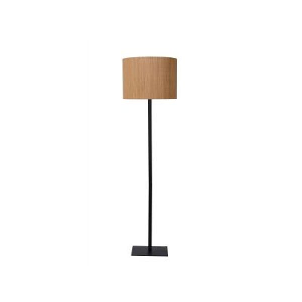 Lucide Magius - Vloerlamp - Ø 42 cm - 1xE27 - Licht hout