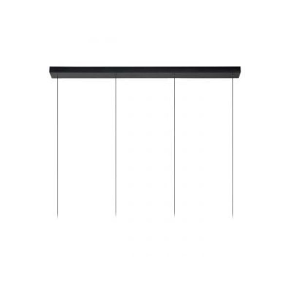 Lucide Lorenz - Hanglamp - LED Dimb. - 4x4W 3000K - Zwart