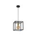 Lucide RUBEN Hanglamp 1x E27 40W Zwart / mat goud