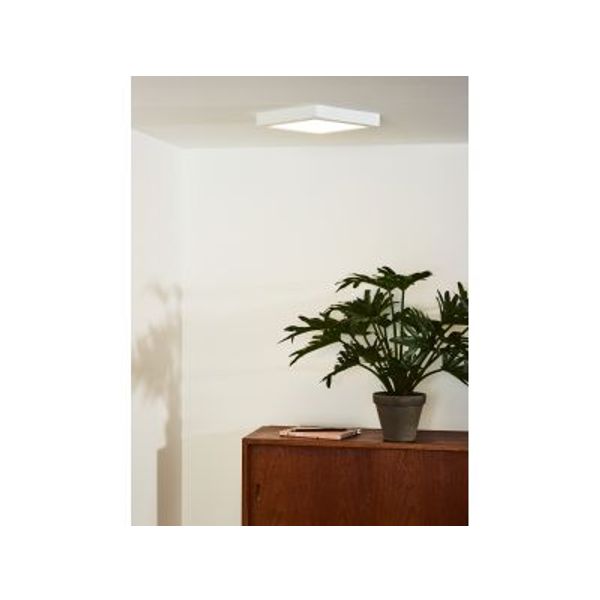 Lucide TENDO-LED Plafondlicht Vierkant 22/22cm 18W 1340LM