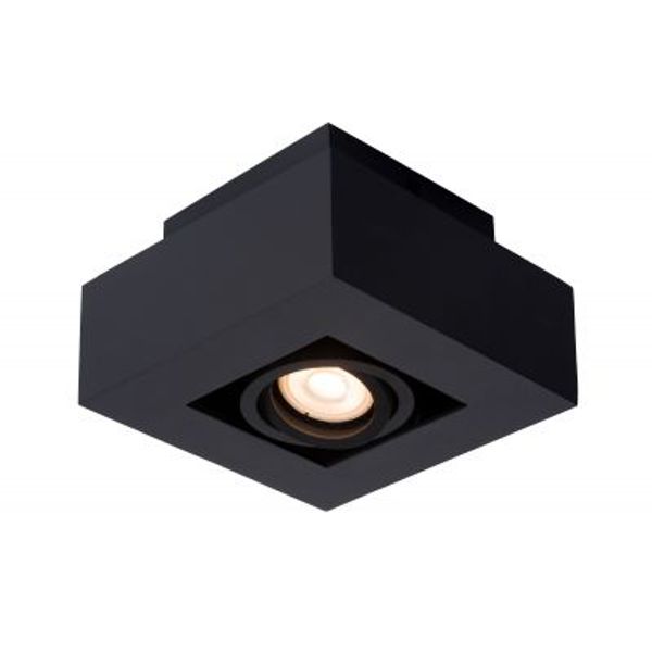 Lucide XIRAX Plafondlicht 1xGU10/5W LED DTW Zwart