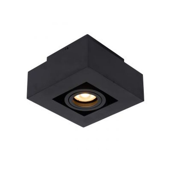 Lucide XIRAX Plafondlicht 1xGU10/5W LED DTW Zwart