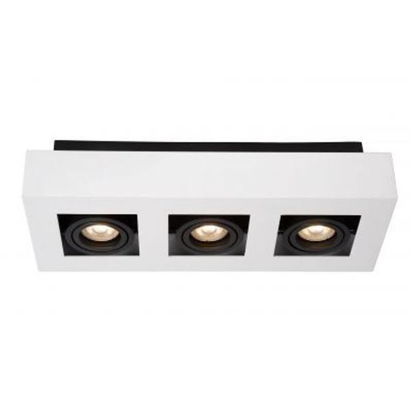 Lucide XIRAX Plafondlicht 3xGU10/5W LED DTW Wit