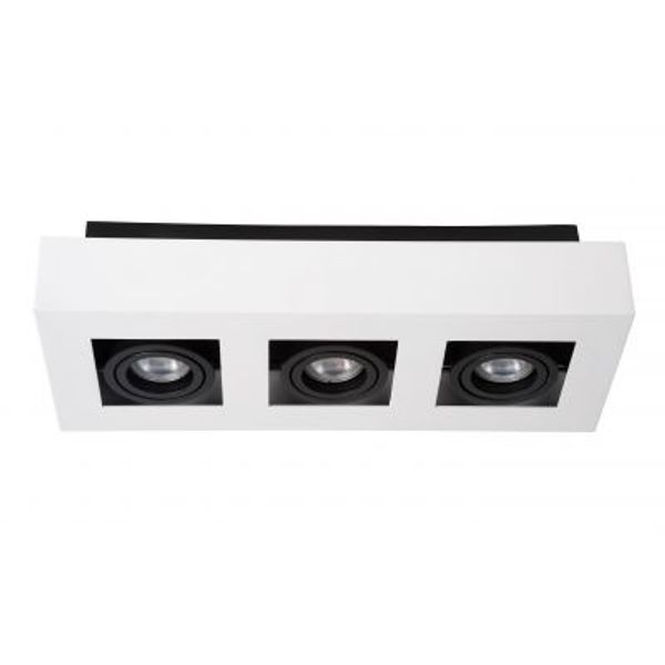 Lucide XIRAX Plafondlicht 3xGU10/5W LED DTW Wit