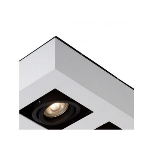 XIRAX Plafondlicht 4xGU10/5W LED DTW Wit  Lucide