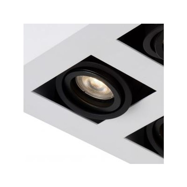 Lucide XIRAX Plafondlicht 4xGU10/5W LED DTW Wit