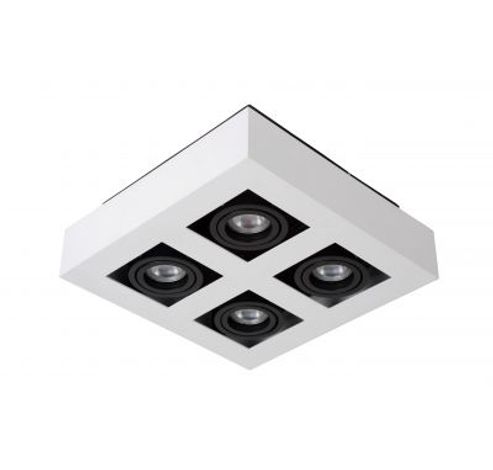 XIRAX Plafondlicht 4xGU10/5W LED DTW Wit  Lucide