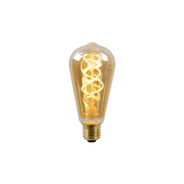 Lucide Lamp LED ST64 5W 260LM 2200K Dimbaar Amber