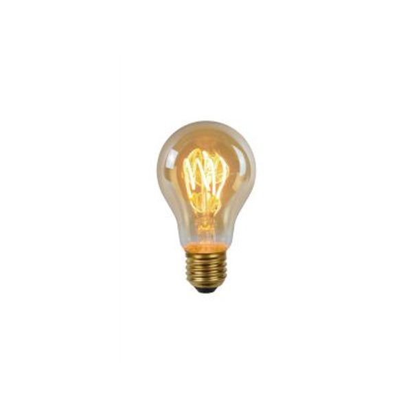 Lucide LAMP LED A60 E27/5W 260LM 2200K Dimbaar Amber