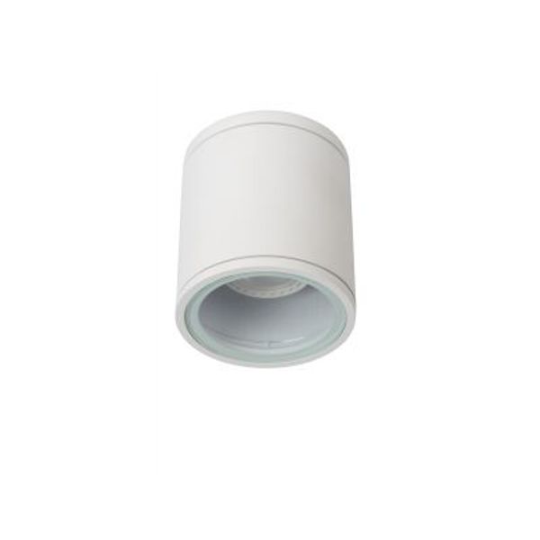 Lucide AVEN Plafondspot Rond Badkamer Gu10/50W Wit