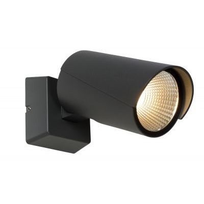 MANAL Wandspot LED 12W Antraciet  Lucide