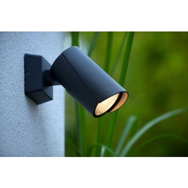 Lucide MANAL Wandspot LED 12W Antraciet