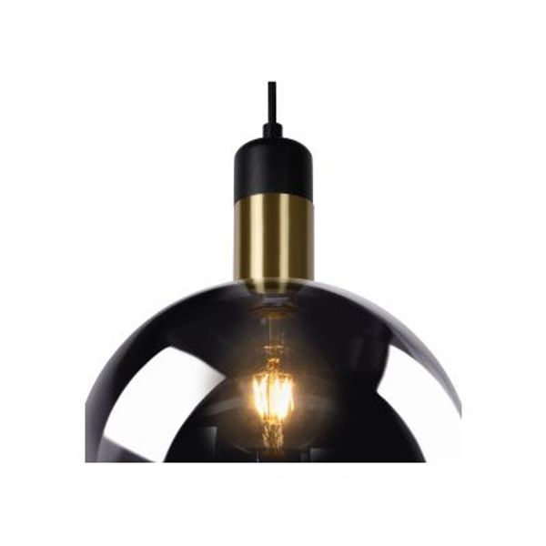 Lucide JULIUS Hanglamp 1x E27 Ø 40 cm Smoke Glas