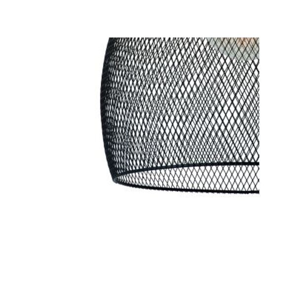 Lucide MESH Pendel E27 Ø28cm H 32cm Zwart