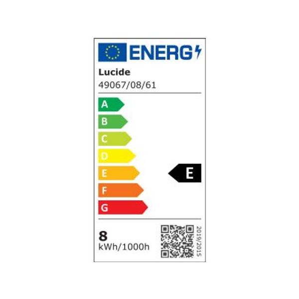 Lucide G125 - Filament lamp - Ø 12,5 cm - LED Dimb. - E27 - 1x8W 2700K - 3 StepDim - Opaal Lucide