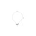 Lucide G125 - Filament lamp - Ø 12,5 cm - LED Dimb. - E27 - 1x8W 2700K - 3 StepDim - Opaal Lucide