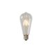 Lucide ST64 - Filament lamp - Ø 6,4 cm - LED Dimb. - E27 - 1x5W 2700K - Transparant Lucide