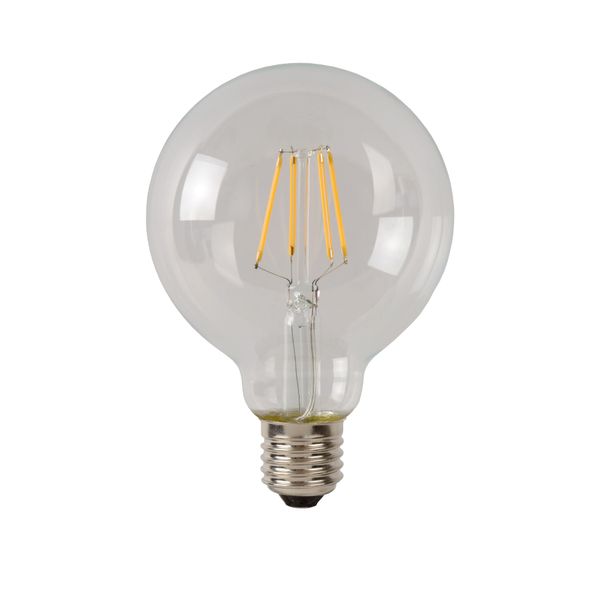 Lucide G95 - Filament lamp - Ø 9,5 cm - LED Dimb. - E27 - 1x5W 2700K - Transparant Lucide