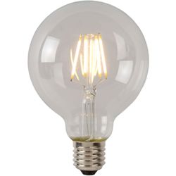 Lucide G95 - Filament lamp - Ø 9,5 cm - LED Dimb. - E27 - 1x5W 2700K - Transparant Lucide