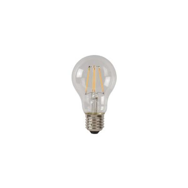 Lucide A60 - Filament lamp - Ø 6 cm - LED Dimb. - E27 - 1x5W 2700K - Transparant Lucide