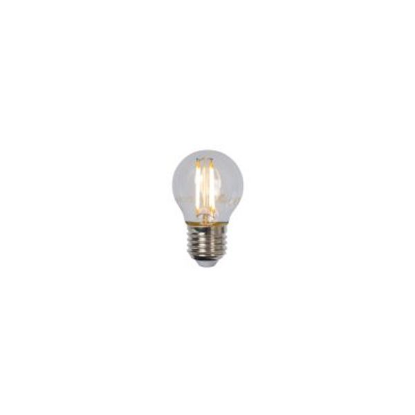 Lucide G45 - Filament lamp - Ø 4,5 cm - LED Dimb. - E27 - 1x4W 2700K - Transparant Lucide