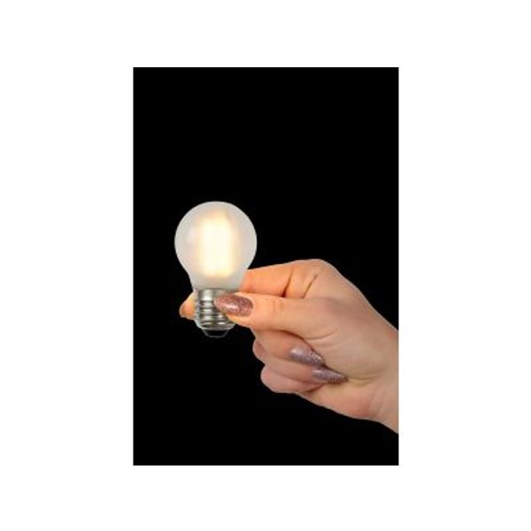 Lucide G45 - Filament lamp - Ø 4,5 cm - LED Dimb. - E27 - 1x4W 2700K - mat Lucide