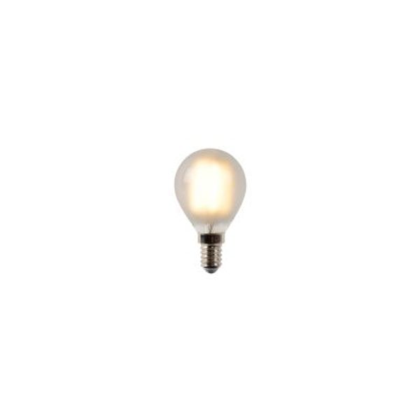 Lucide P45 - Filament lamp - Ø 4,5 cm - LED Dimb. - E14 - 1x4W 2700K - mat Lucide