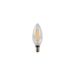 Lucide C35 - Filament lamp - Ø 3,5 cm - LED Dimb. - E14 - 1x4W 2700K - Transparant Lucide