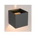 Lucide XIO - Wandlamp - LED Dimb. - G9 - 1x4W 2700K - Grijs Lucide