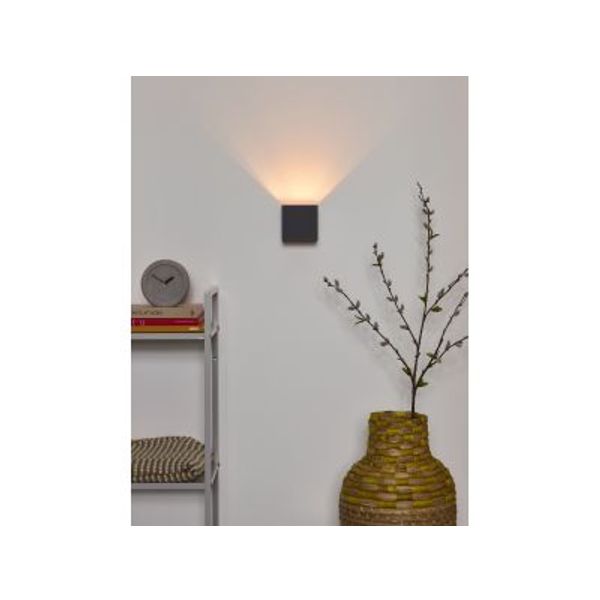 Lucide XIO - Wandlamp - LED Dimb. - G9 - 1x4W 2700K - Grijs Lucide