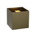 Lucide XIO - Wandlamp - LED Dimb. - G9 - 1x4W 2700K - Koffie Lucide