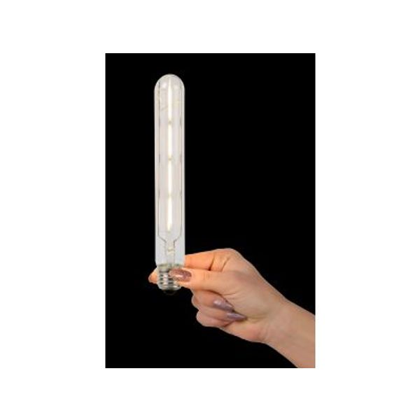 Lucide T32 - Filament lamp - Ø 3,2 cm - LED Dimb. - E27 - 1x5W 2700K - Transparant Lucide