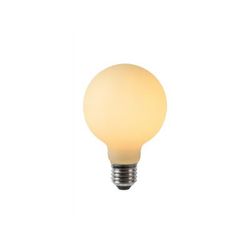 Lucide G80 - Filament lamp - Ø 8 cm - LED Dimb. - E27 - 1x5W 2700K - Opaal Lucide