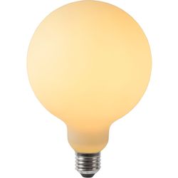 Lucide G125 - Filament lamp - Ø 12,5 cm - LED Dimb. - E27 - 1x5W 2700K - Opaal Lucide