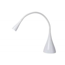 Lucide ZOZY - Bureaulamp - Ø 20 cm - LED Dimb. - 1x4W 3000K - Wit Lucide