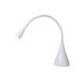 Lucide ZOZY - Bureaulamp - Ø 20 cm - LED Dimb. - 1x4W 3000K - Wit Lucide