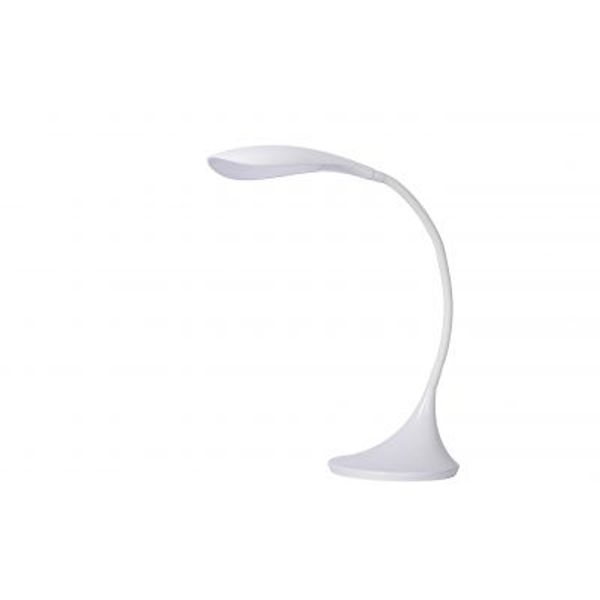 Lucide EMIL - Bureaulamp - Ø 17 cm - LED Dimb. - 1x6W 3000K - Wit Lucide