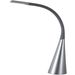 Lucide GOOSY LED - Bureaulamp - Ø 11 cm - LED Dimb. - 1x12W 3000K - Met USB oplaadpunt - Grijs Lucide