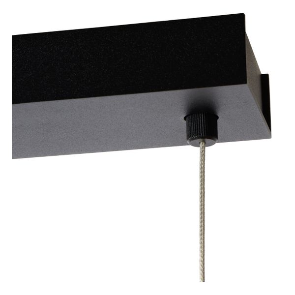 Lucide SIGMA - Hanglamp - LED Dimb. - 1x31W 2700K - Zwart Lucide