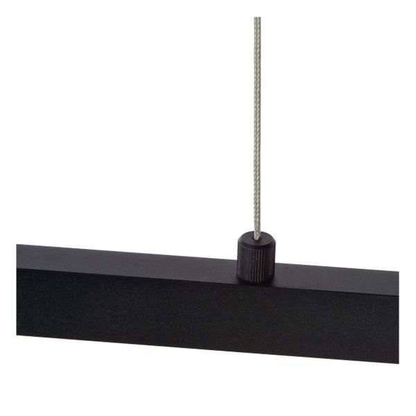 Lucide SIGMA - Hanglamp - LED Dimb. - 1x31W 2700K - Zwart Lucide