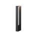 Lucide GOA - Sokkellamp Buiten - LED - 1x10W 3000K - IP54 - Antraciet Lucide