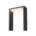 Lucide GOA - Sokkellamp Buiten - LED - 1x10W 3000K - IP54 - Antraciet Lucide