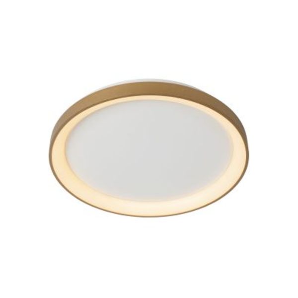 Lucide VIDAL - Plafonnière - Ø 48 cm - LED Dimb. - 1x38W 2700K - Mat Goud / Messing Lucide