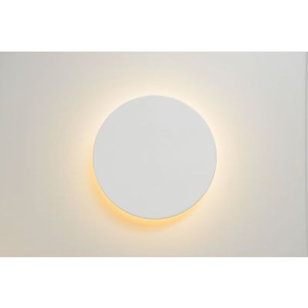 Lucide EKLYPS LED - Wandlamp - Ø 15 cm - LED - 1x7W 3000K - Wit Lucide