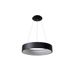 Lucide TALOWE LED - Hanglamp - Ø 60 cm - LED Dimb. - 1x42W 3000K - Zwart Lucide